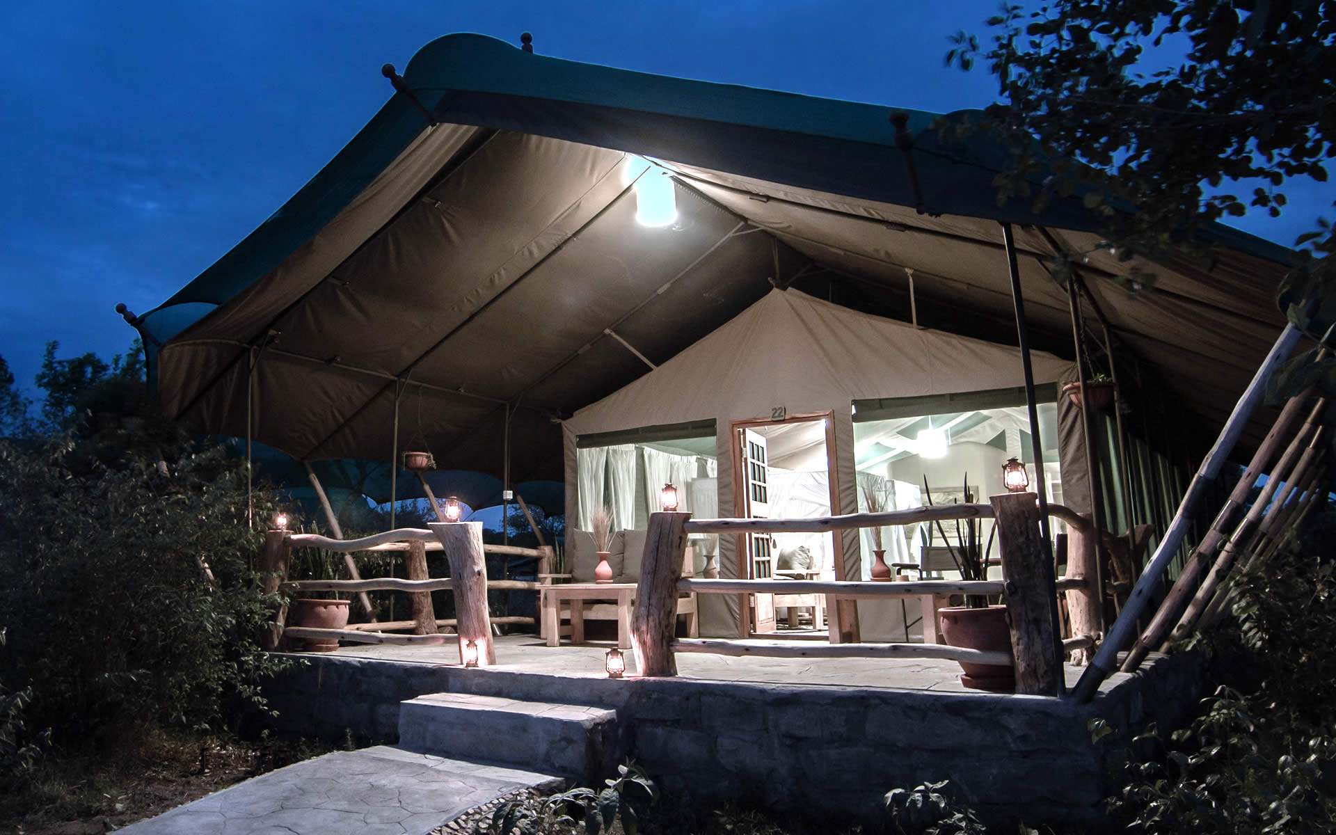 Mara Maisha Camp lounge