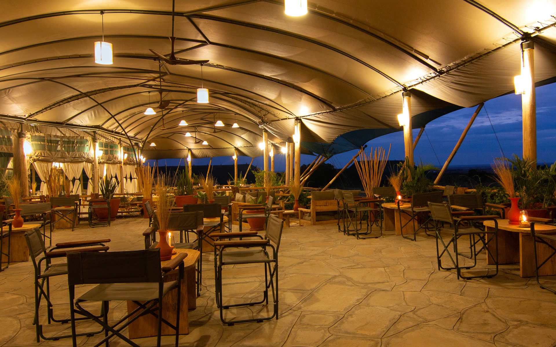 Mara Maisha Camp main tents