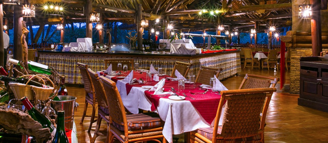 Mara Simba Lodge restaurant
