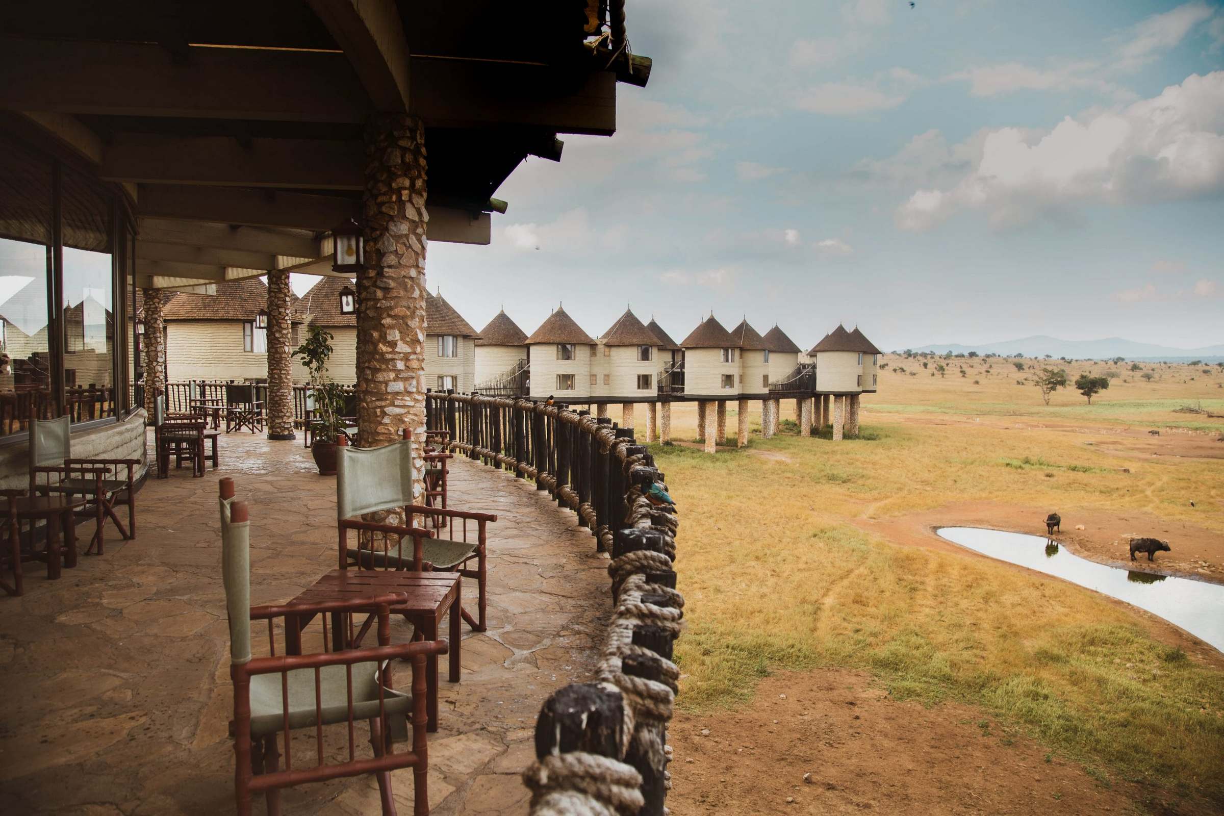 Salt Lick Safari Lodge exterior